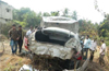Udupi: 2 students critically injured as car hits electric pole